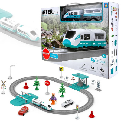 Набор железная дорога InterCity Express Городок 1toy T22435